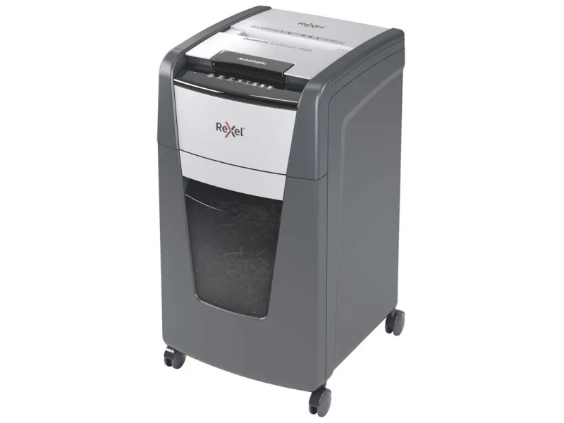 Makulator Rexel Optimum AutoFeed  225X krydsmakulering 4x25 mm (P-4)