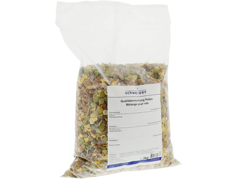 Eric Schweizer Hauptfutter Supreme für Ratten, 5 kg Qualitätsmischung für Ratten