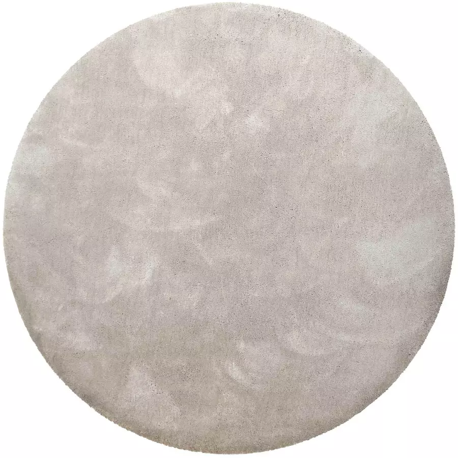 Homie Living Hochflorteppich Pisa hellgrau beige
