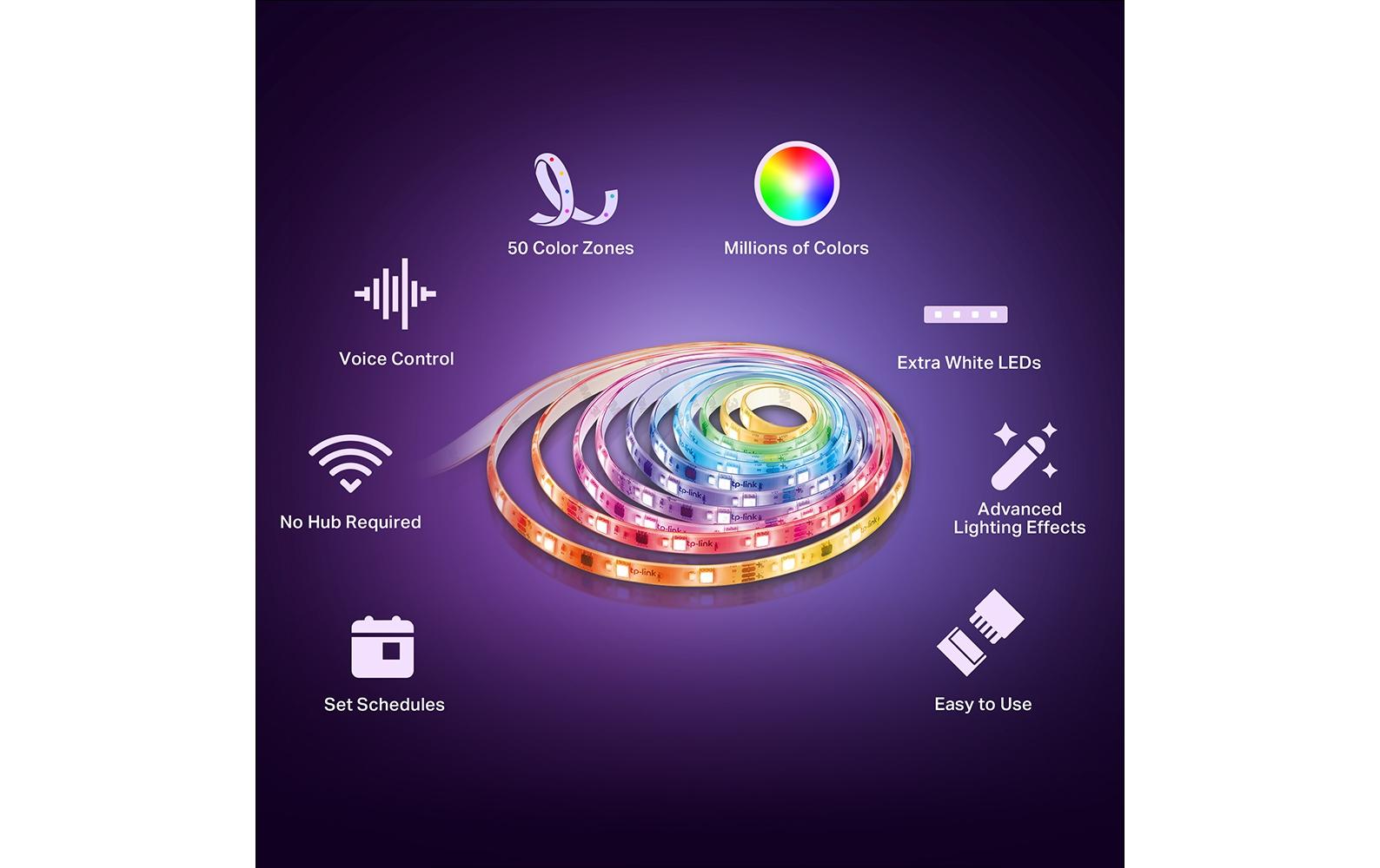 LED Stripe Tapo L930-5, 5 m MulticolorSmartes LED-Band, Mehrfarbig