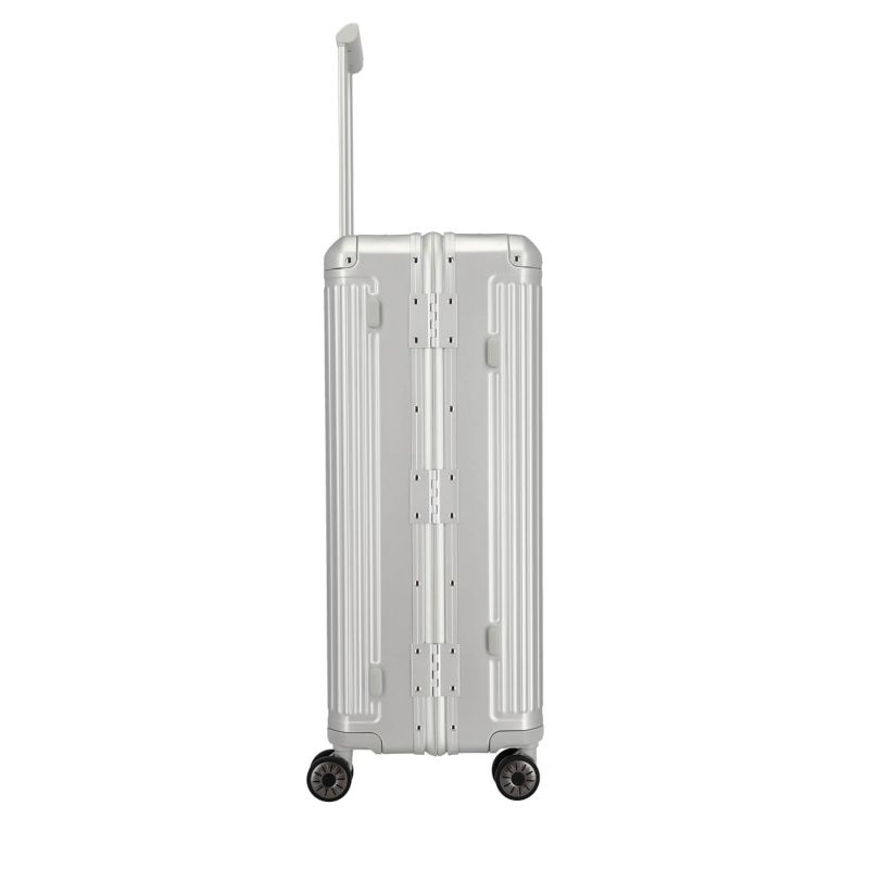 Valise rigide Next Aluminium 77 cm Argent
