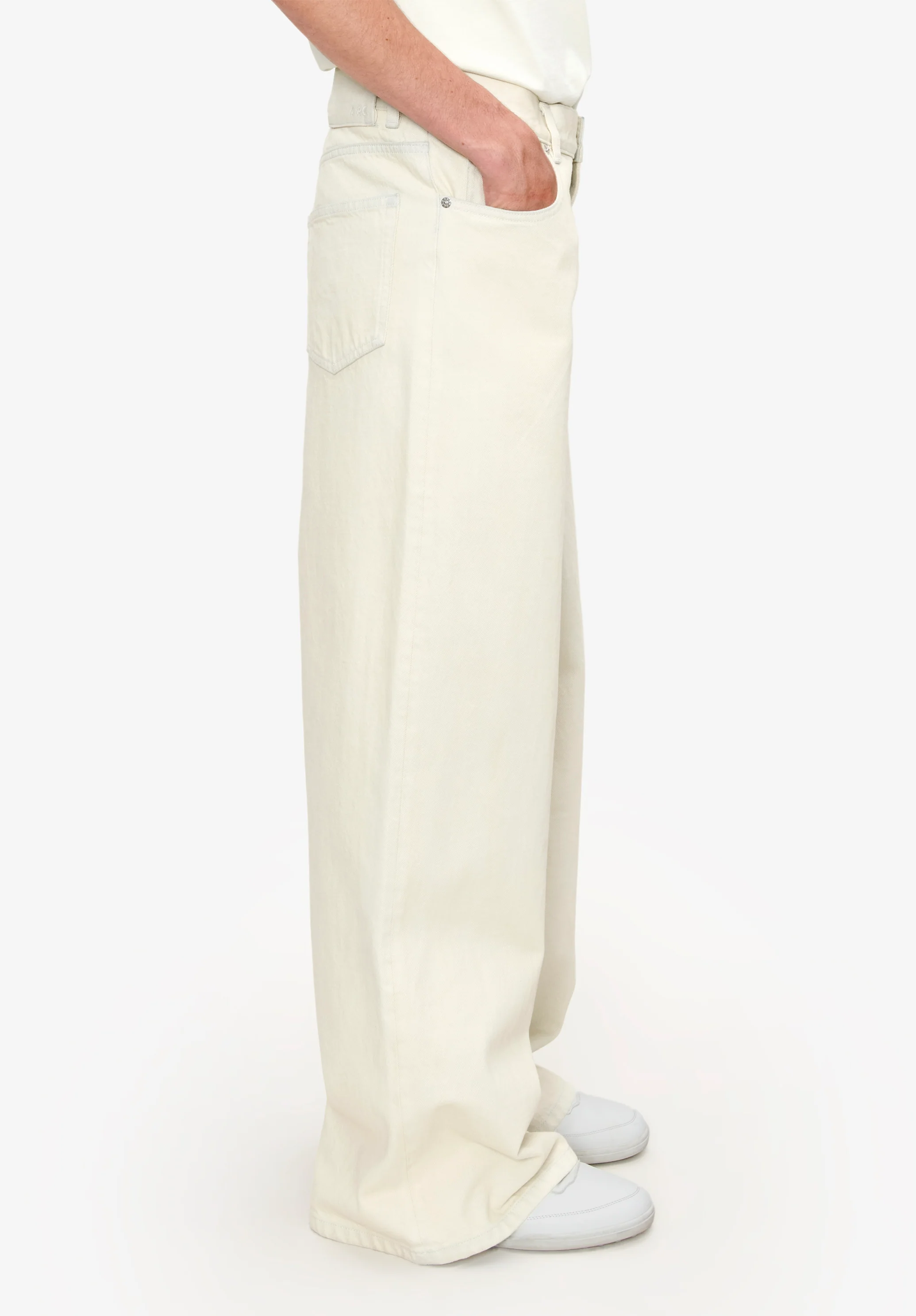 jean clyde HOMME - Bleached out