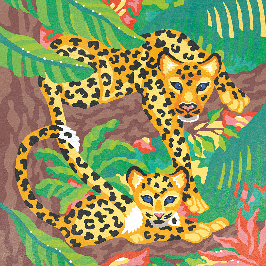 Janod schilderen op nummer katachtigen