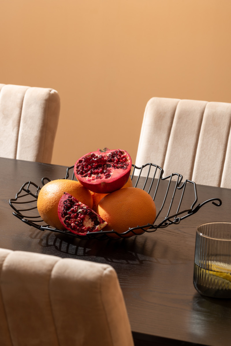 Fruit Basket Leaf Large PT3971BK Black
