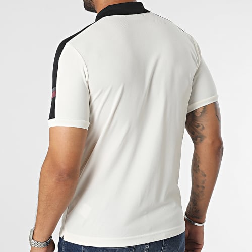 Polo Manches Courtes A Bandes Cross 40317 Beige
