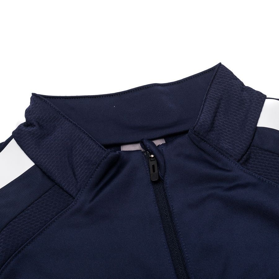 PUMA Maillot d'Entraînement teamLIGA Fermeture Éclair 1/4 - Bleu Marine/Blanc