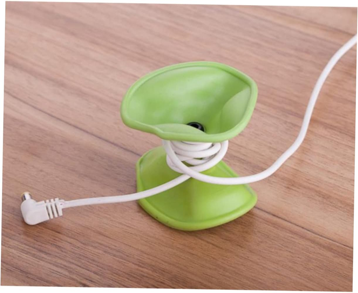 (3er Set) Kabel Organizer Aufwickelbare Silikon Tasche Kabelhalter - Blau / Grün / Gelb
