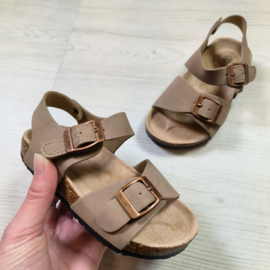 Tough boys sandal - Taupe (met klittenband)