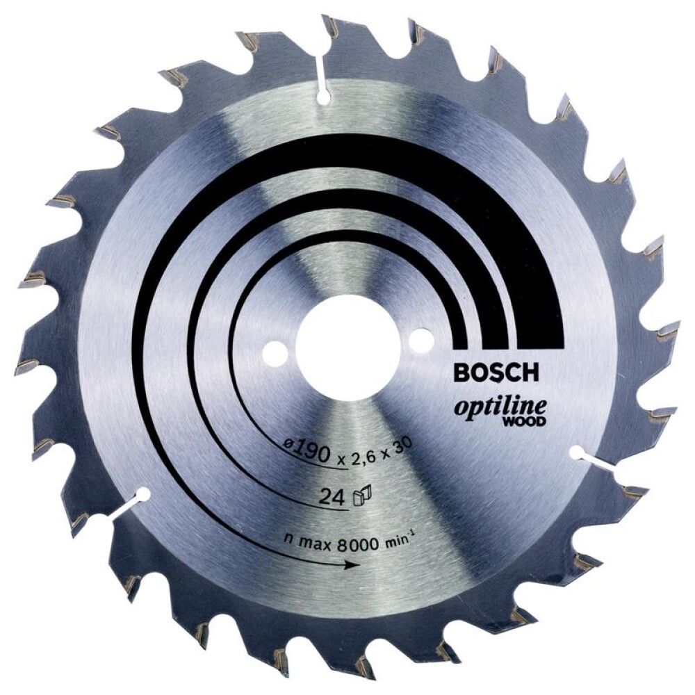 SIRKELSAGKL BOSCH T24 WOOD 190X30MM
