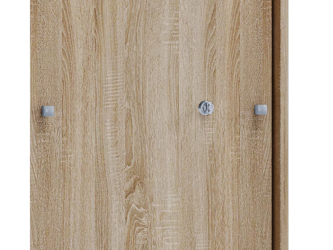 Armoire de bureau portes coulissantes Lona 3x