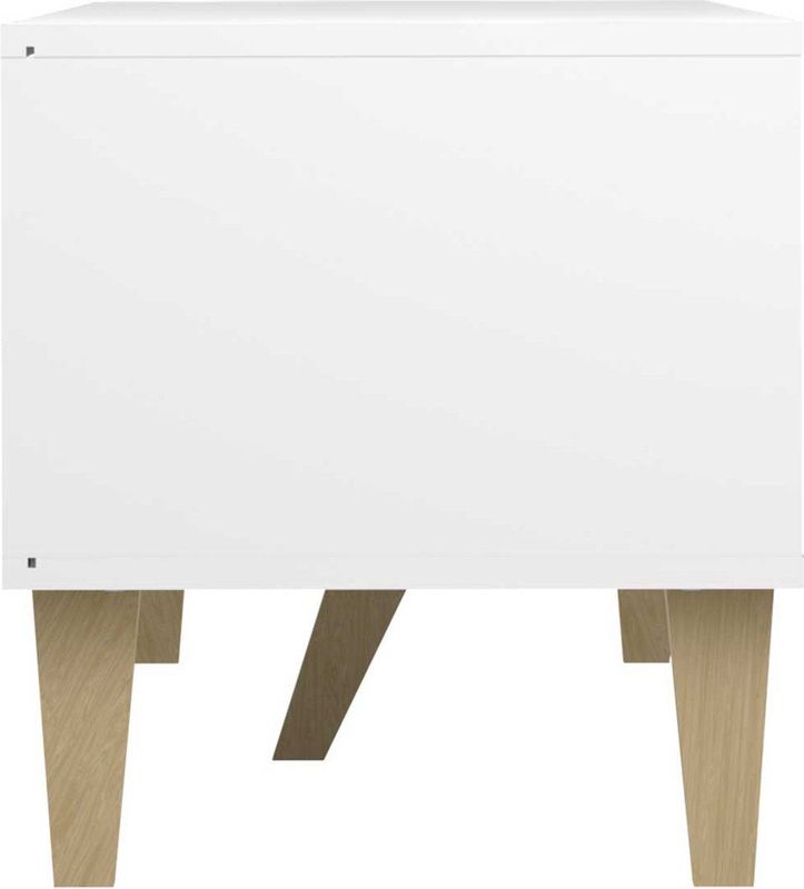 Kim - Tv-meubel - Wit - Hout - 165cm