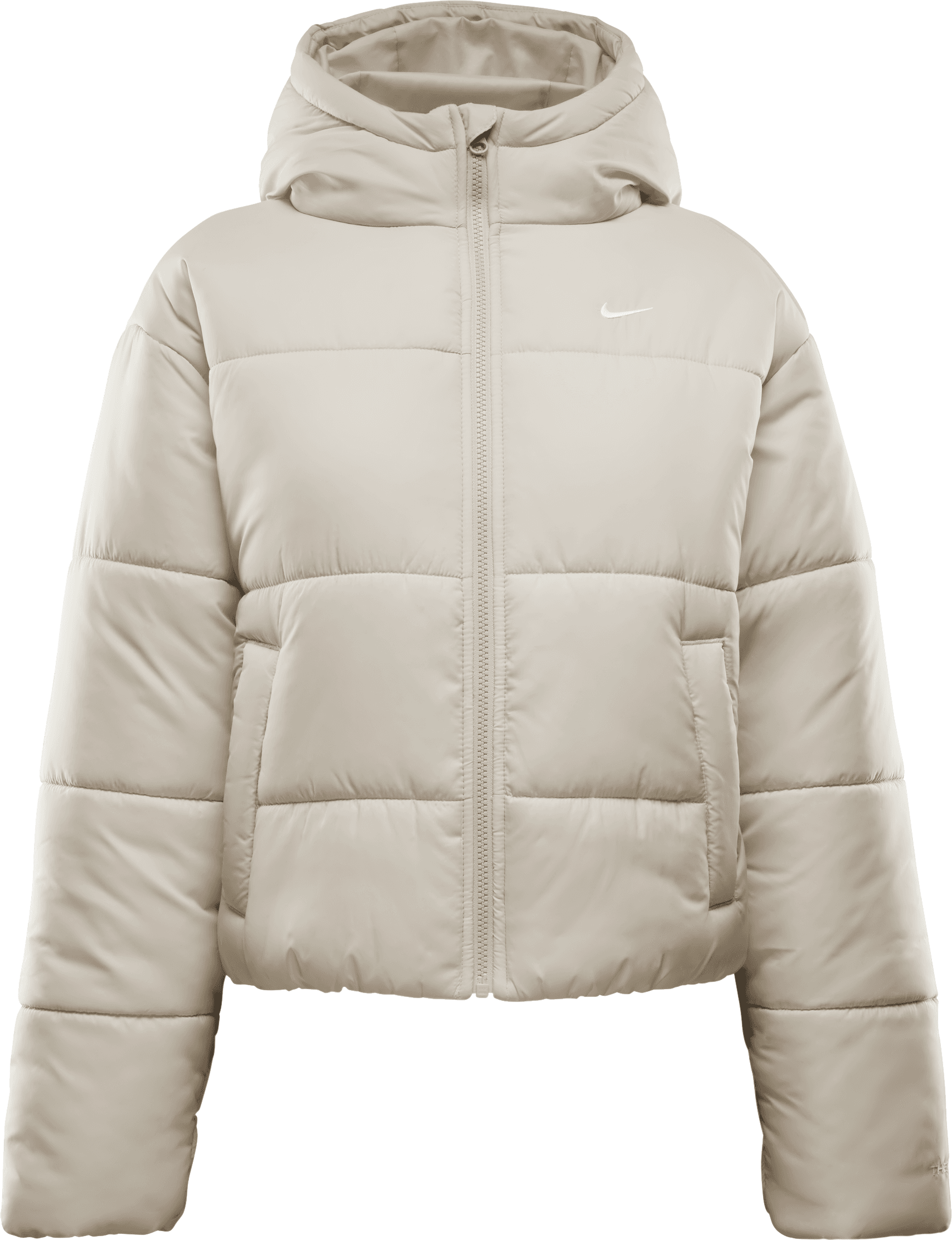 Nike Synthetic Puffer Jacke Damen Beige F104