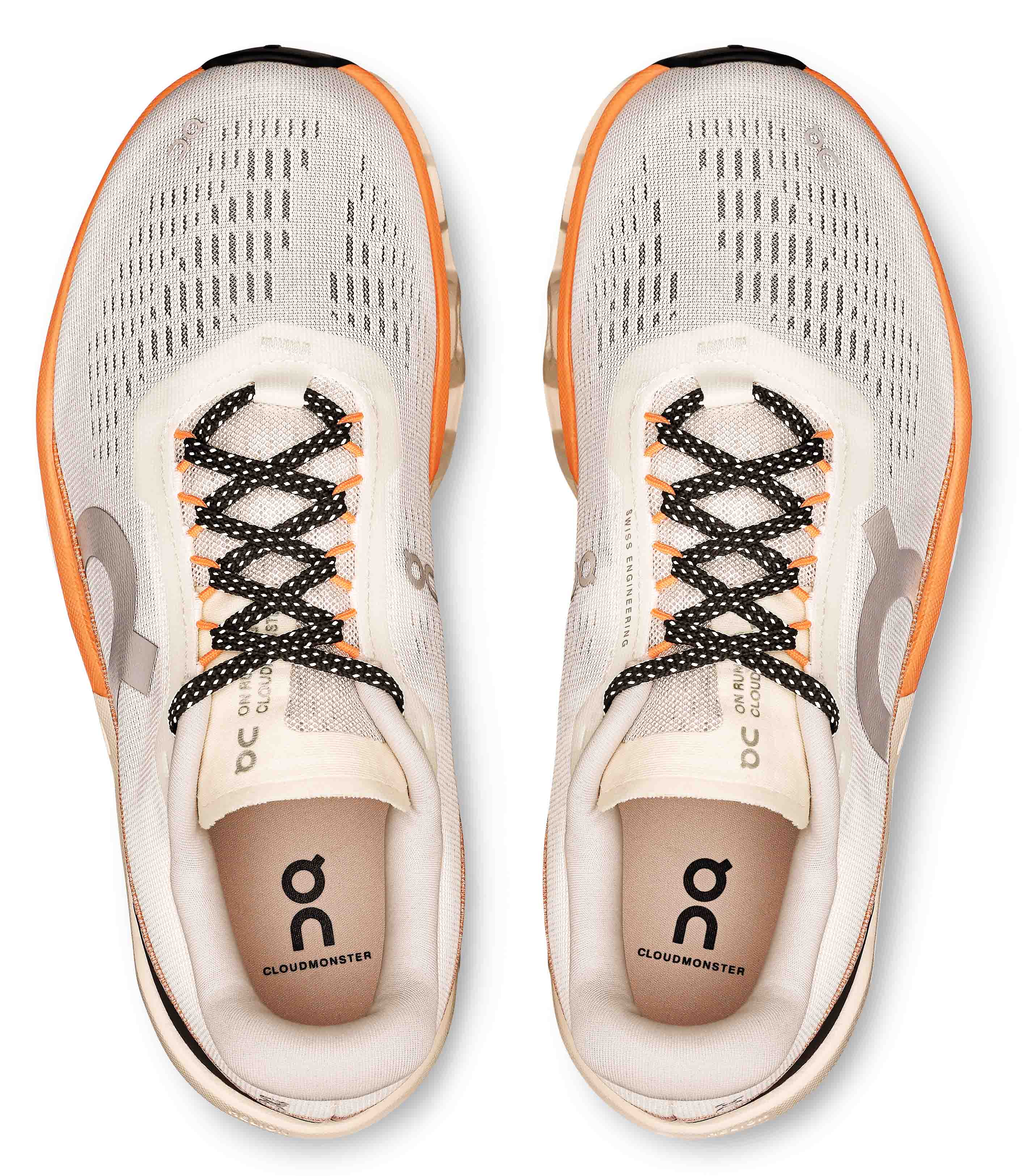 Cloudmonster 2 Dame Ivory/Tangerine