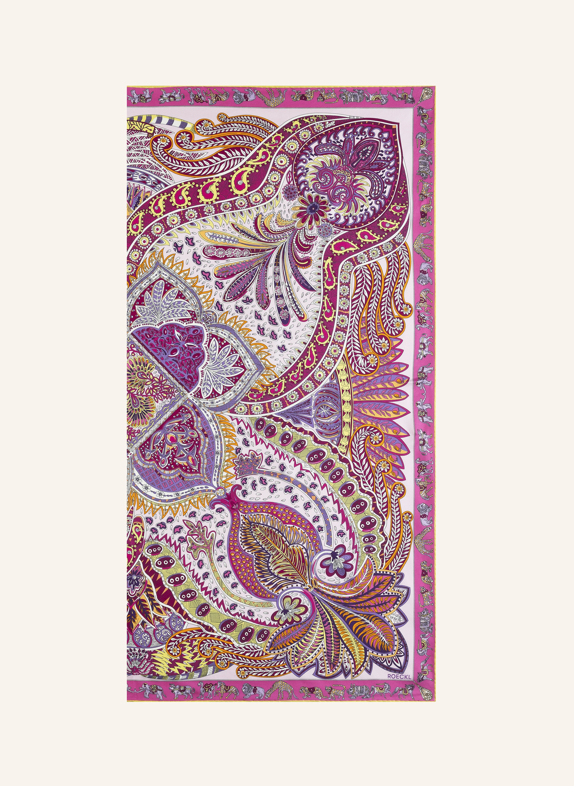ROECKL Tuch VIBRANT PAISLEY