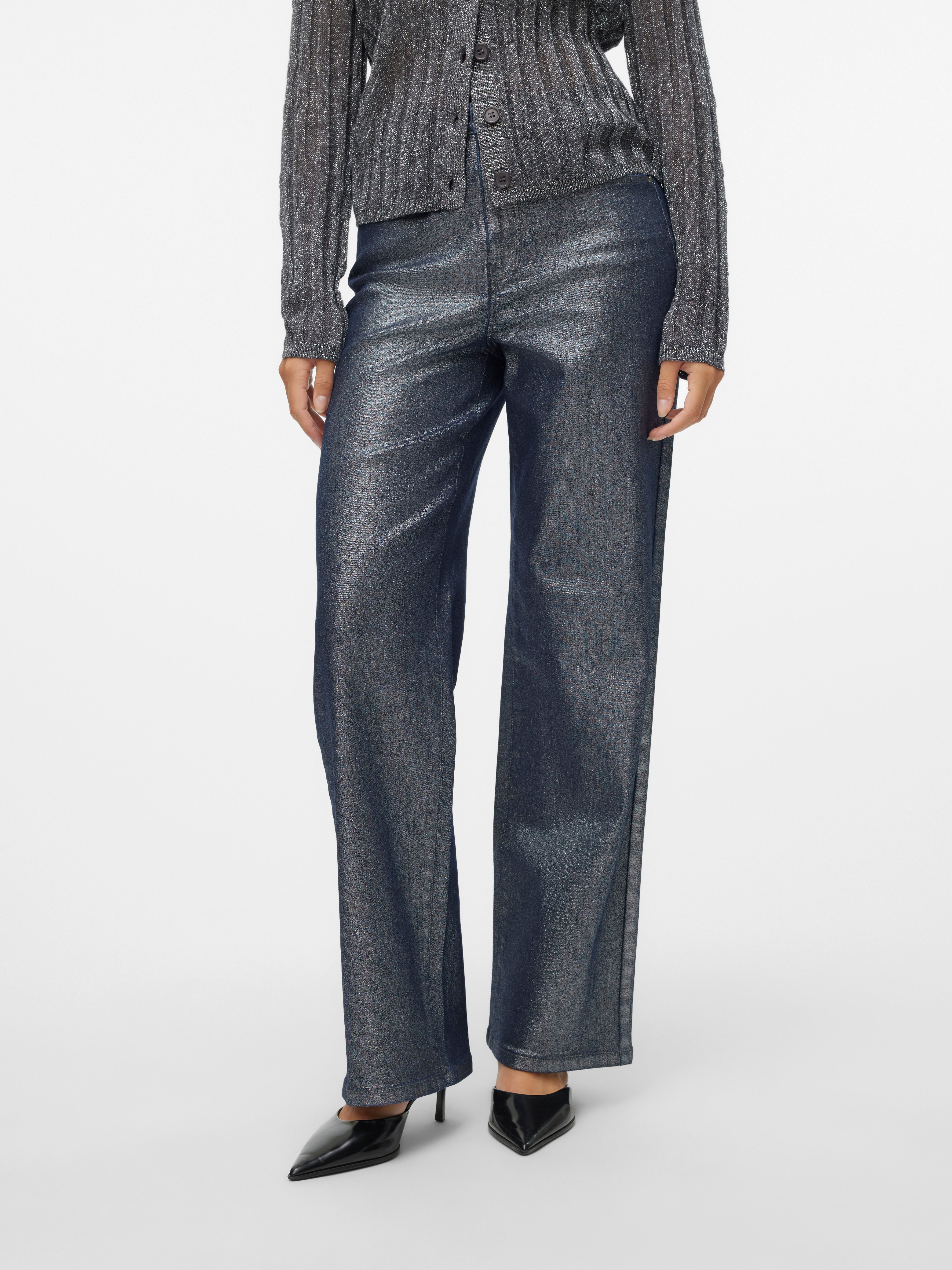 VMTESSA High rise Wide leg fit Jeans