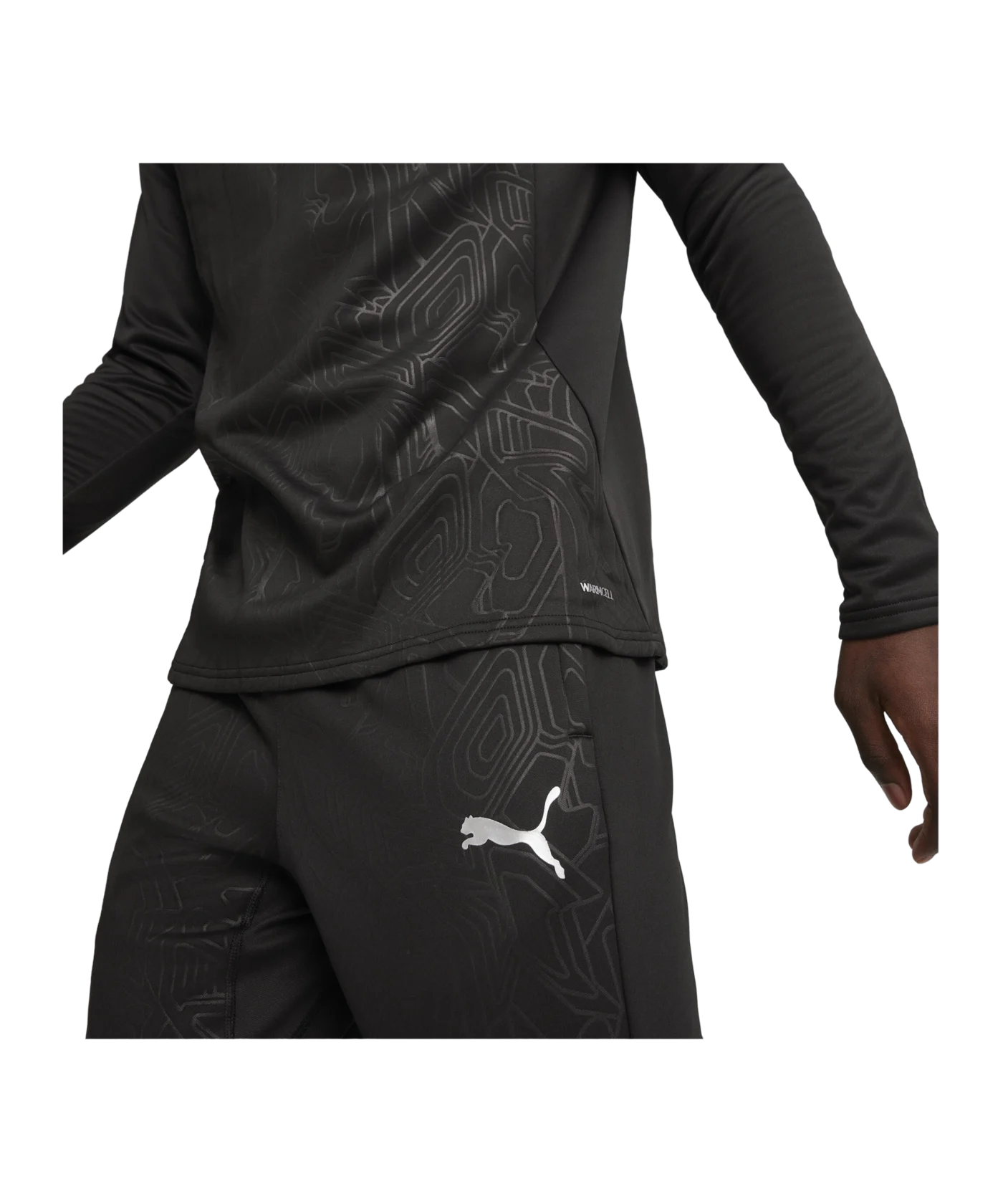 PUMA Warm Top Sweatshirt Schwarz F03