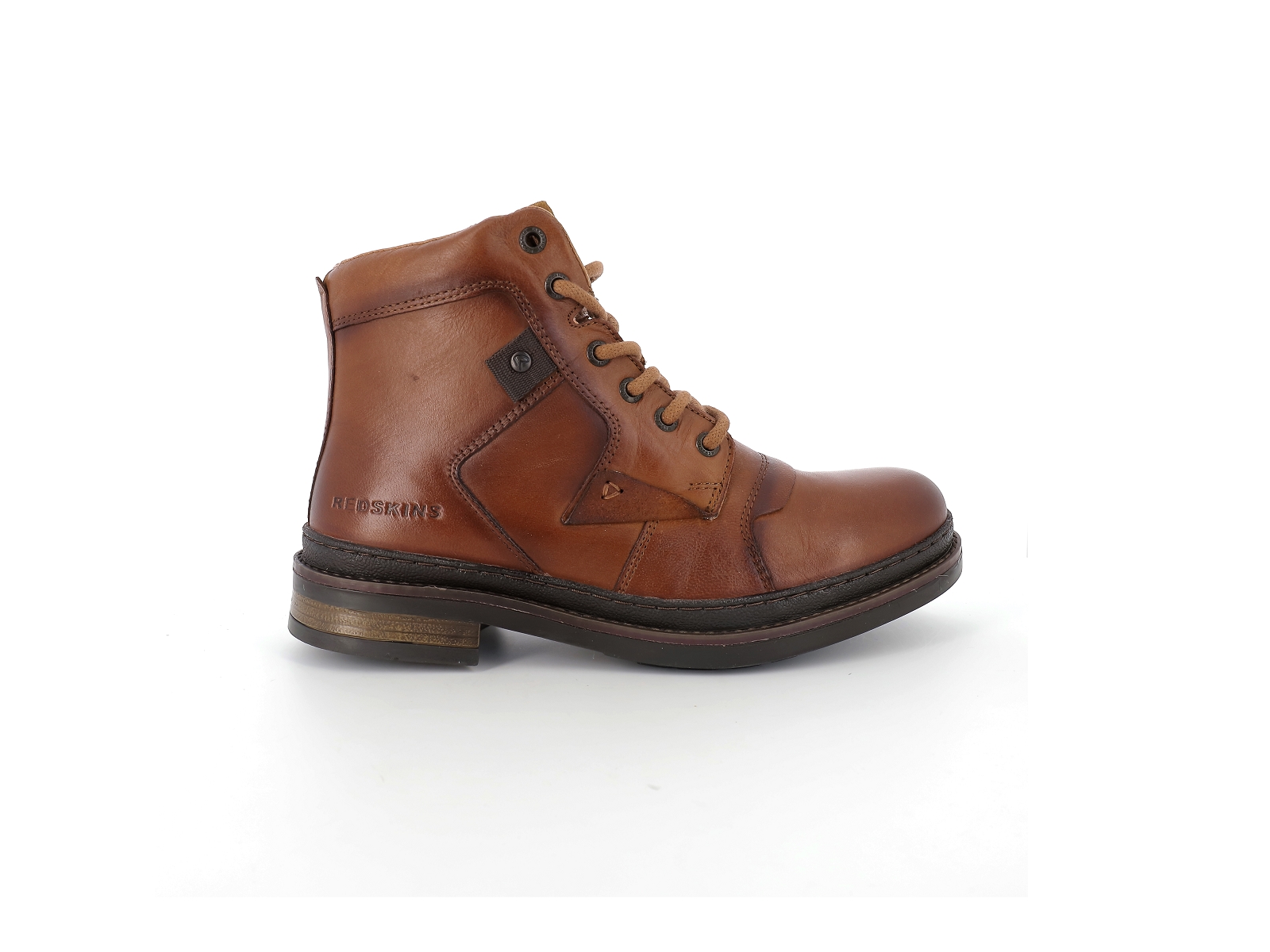 Redskins-TRIOMPHE Cuir Cognac