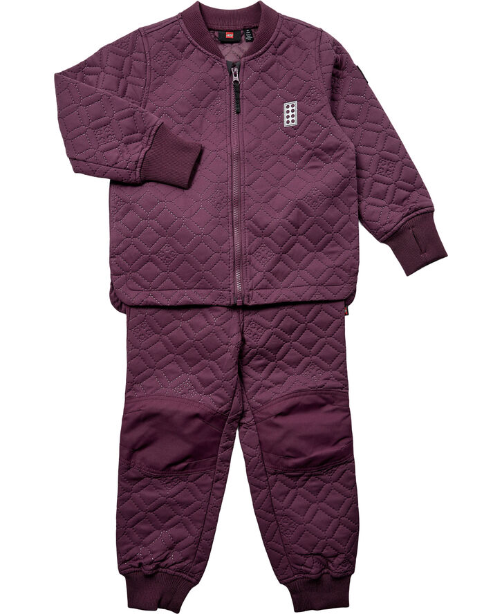LEGO kidswear-LEGO børnetøj LWSINGU 200 - THERMO SET Bordeaux