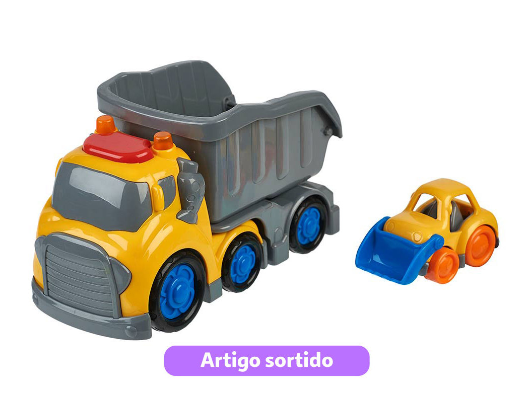 CARRO COM LUZ E SOM ONE TWO FUN MODELOS SORTIDOS