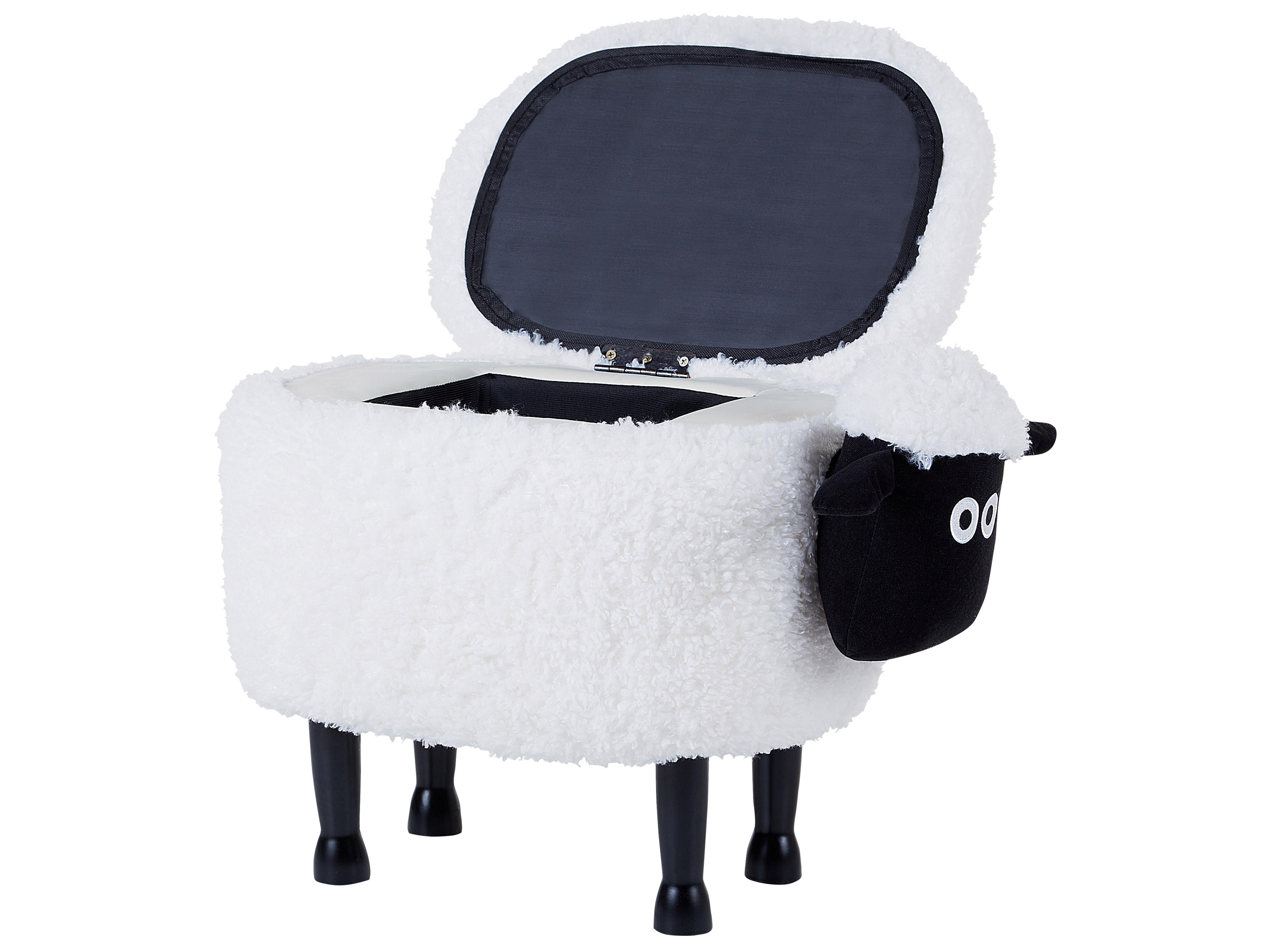 Dierenpoef met opbergruimte SHEEP Stof Wit Schaap