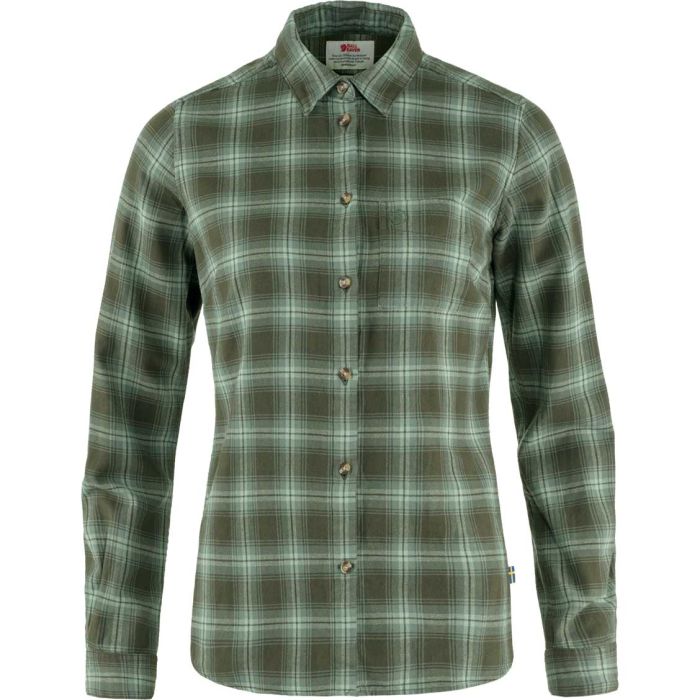 Övik Flannel Shirt Women dameskjorte