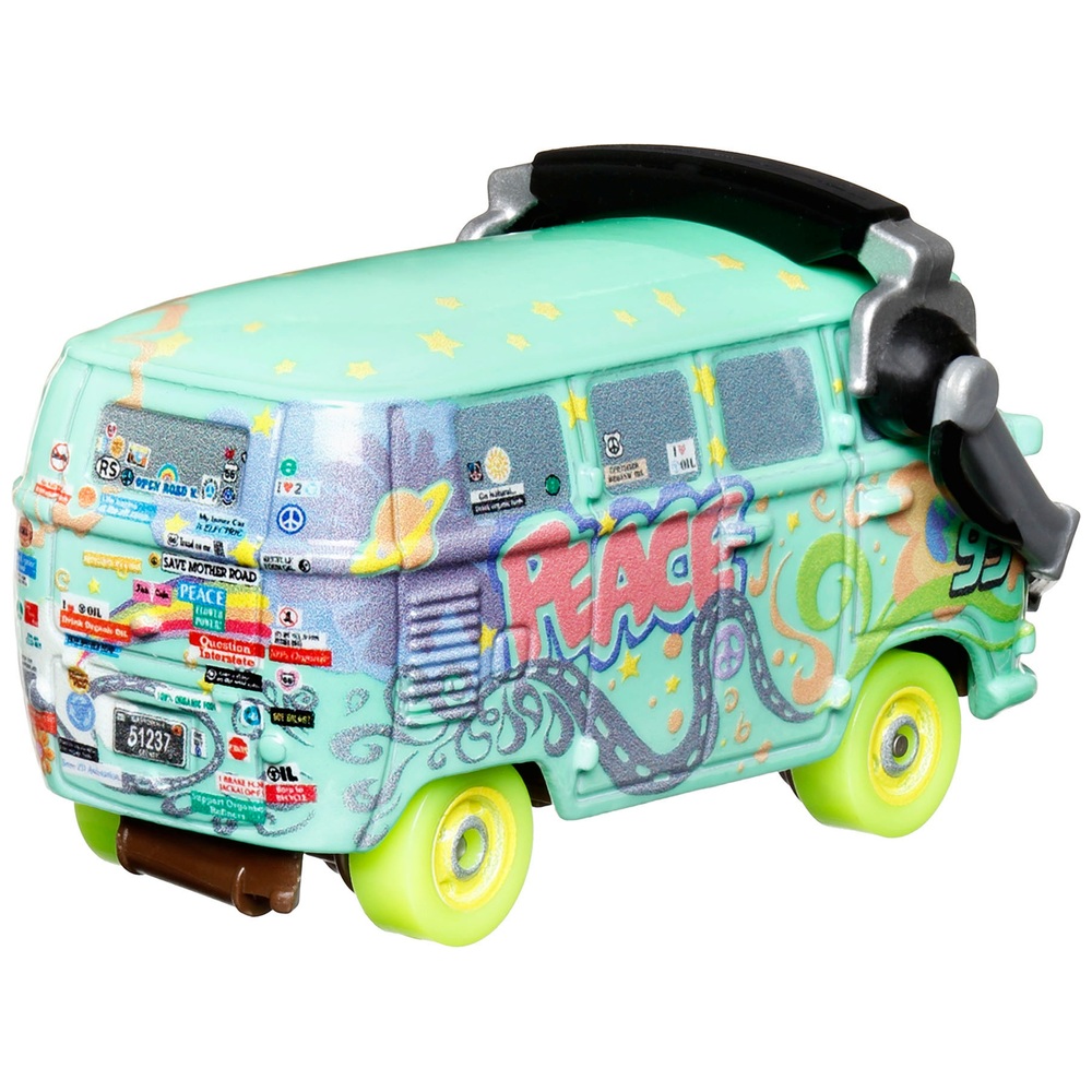Pixar Cars Glow Racers 1:55 Fillmore Die-Cast Fahrzeug
