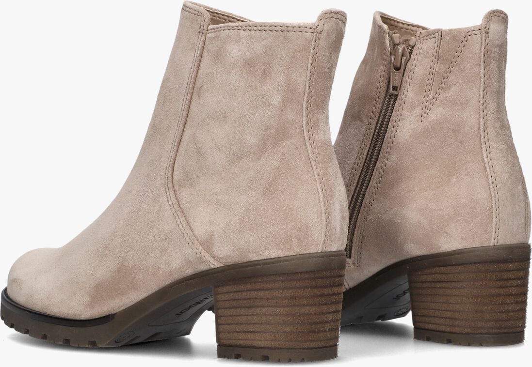 GABOR beige gabor enkellaarsjes 800.1