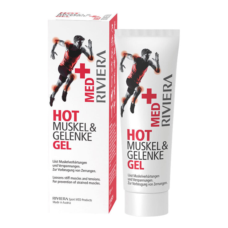 Riviera Med + Hot Gel, 75 ml