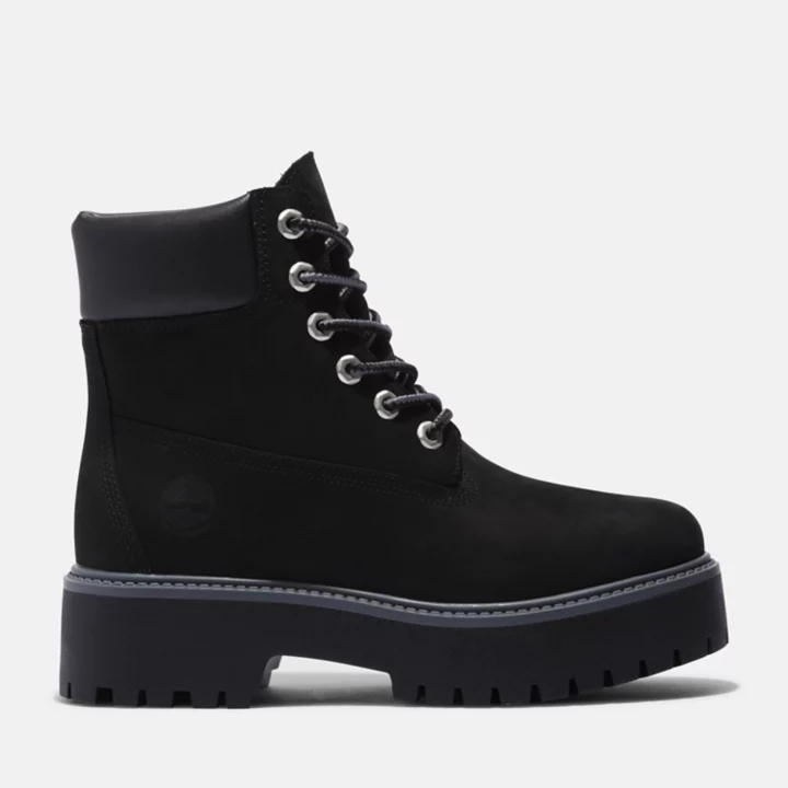 Stone Street Bottines compensées Timberland Premium pour femmes en noir
