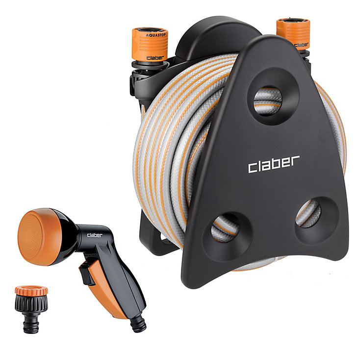 Dévidoir portable Claber Mini Set Garden équipé 10m