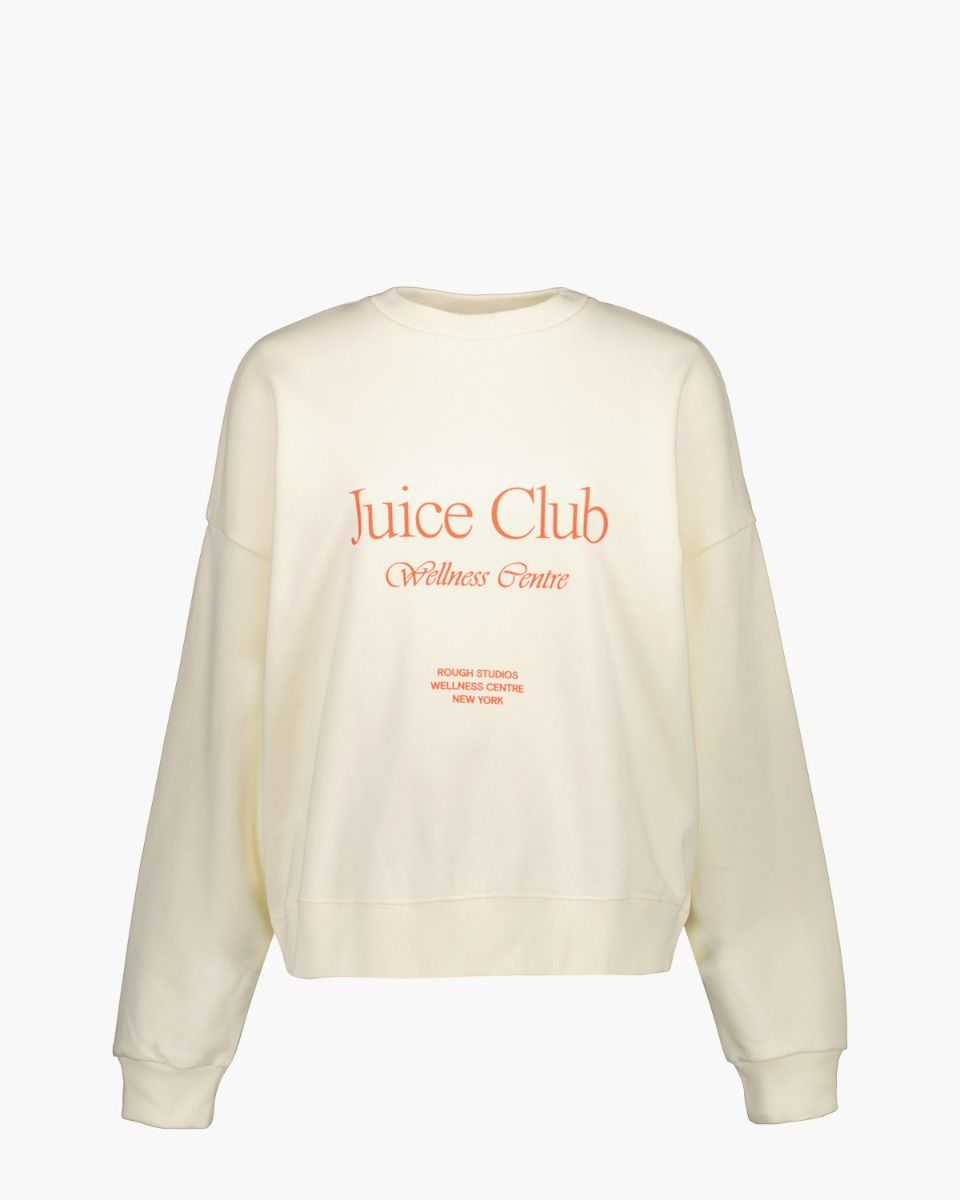 Rough Studios Juice Club Sweater Off-White Damessweater