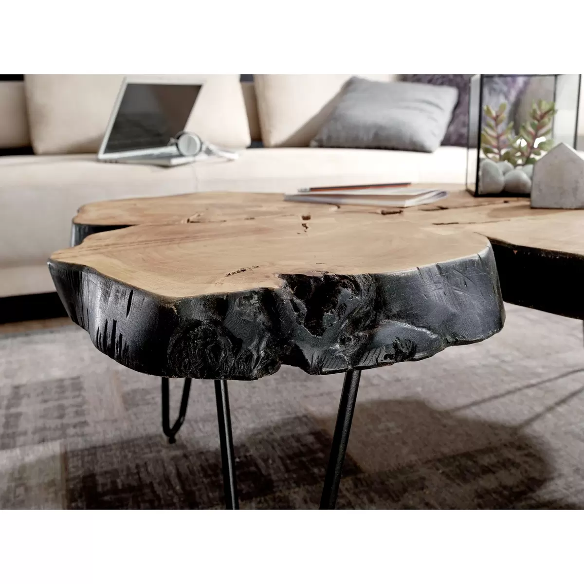 Couchtisch Sousel Braun