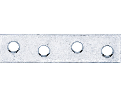 Platte connector 60x14 mm sendzimir verzinkt 1 stuk