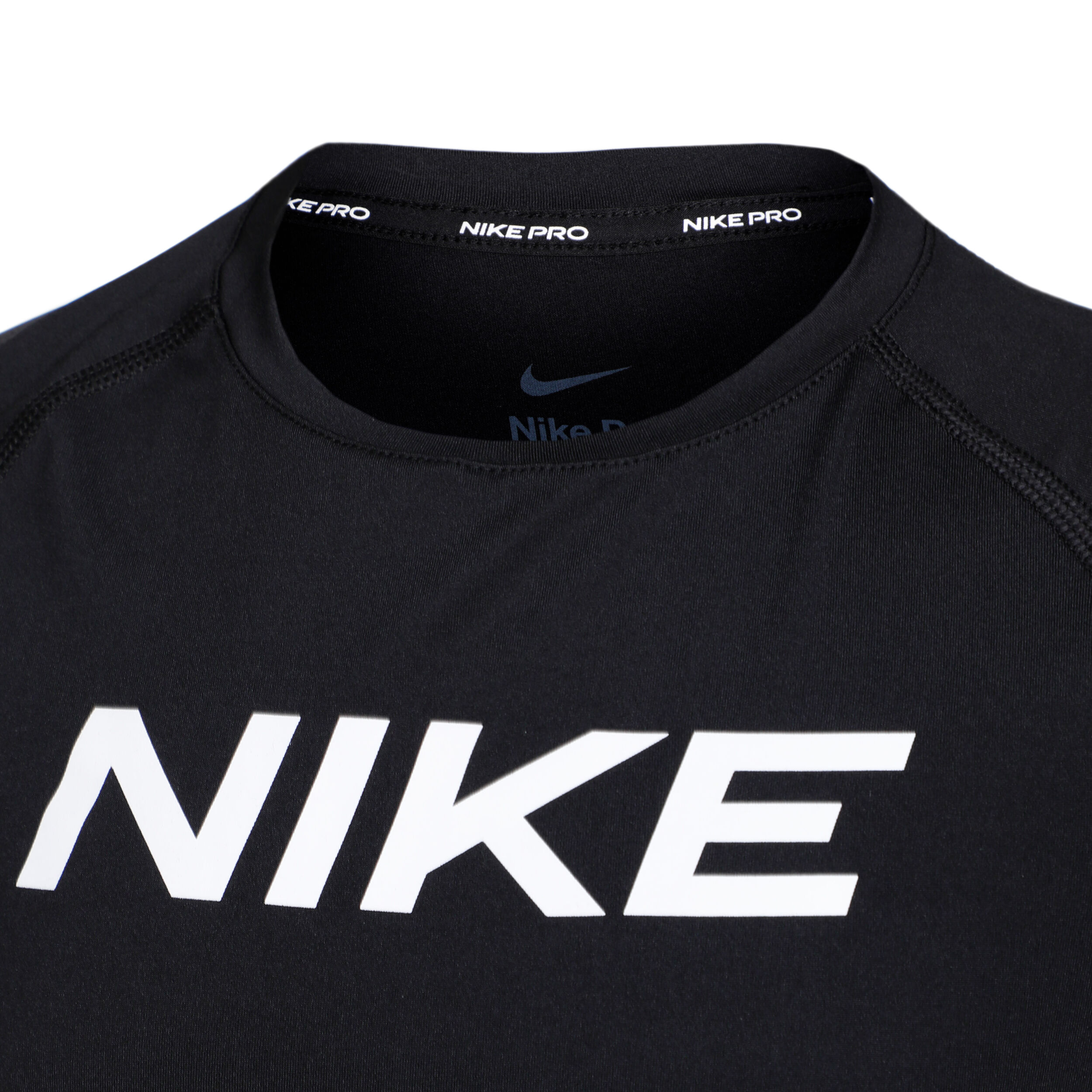 Nike Dri-Fit Pro T-shirt Garçons - Noir , Blanc