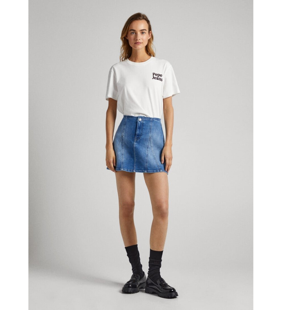 Saia azul Britney da Pepe Jeans