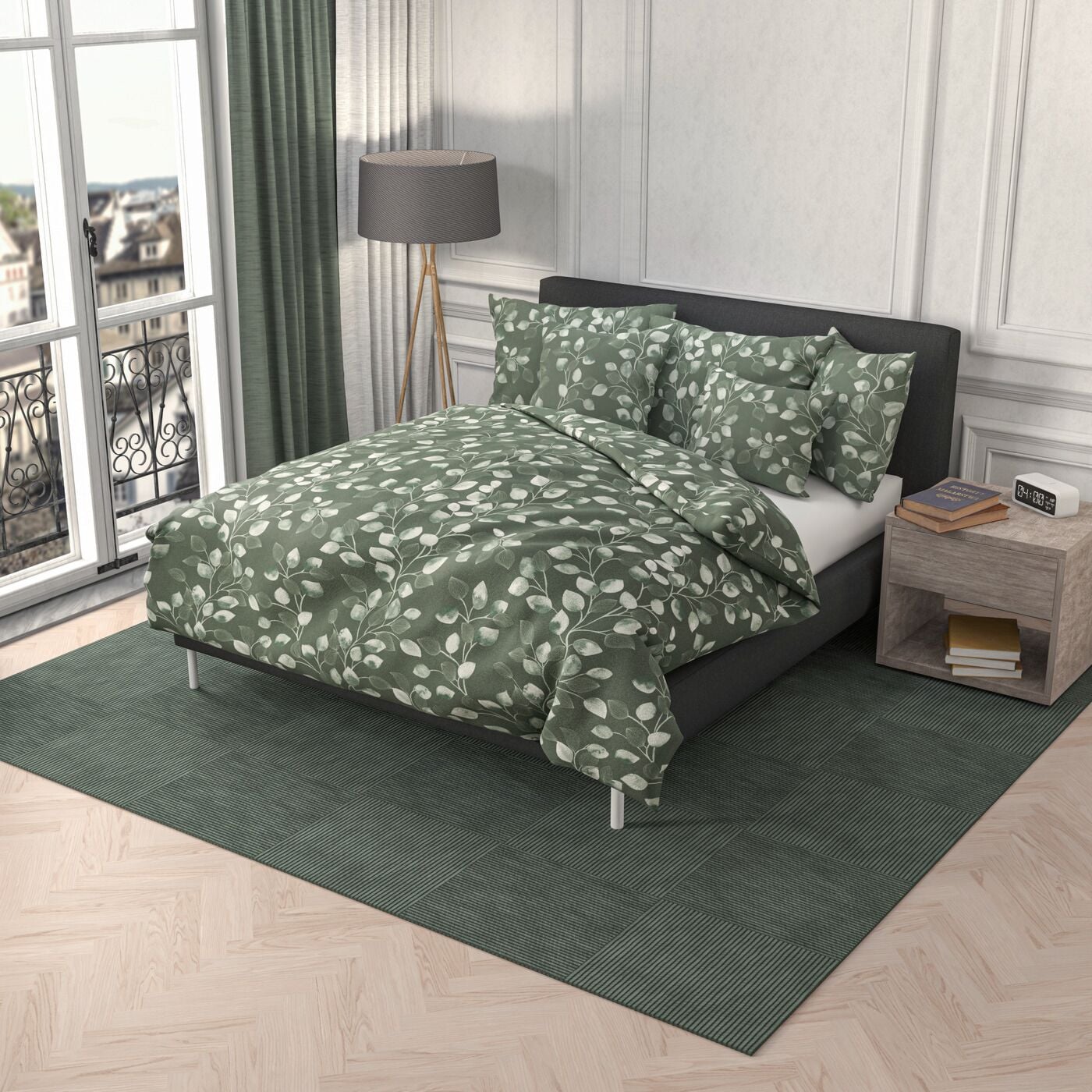 Home FashionSatin Bettwäsche «Papelillo»
