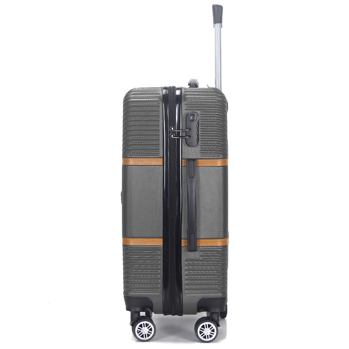 Maison Héritage Valise Moyen Séjour 4 roues doubles Opéra 60 cm grise