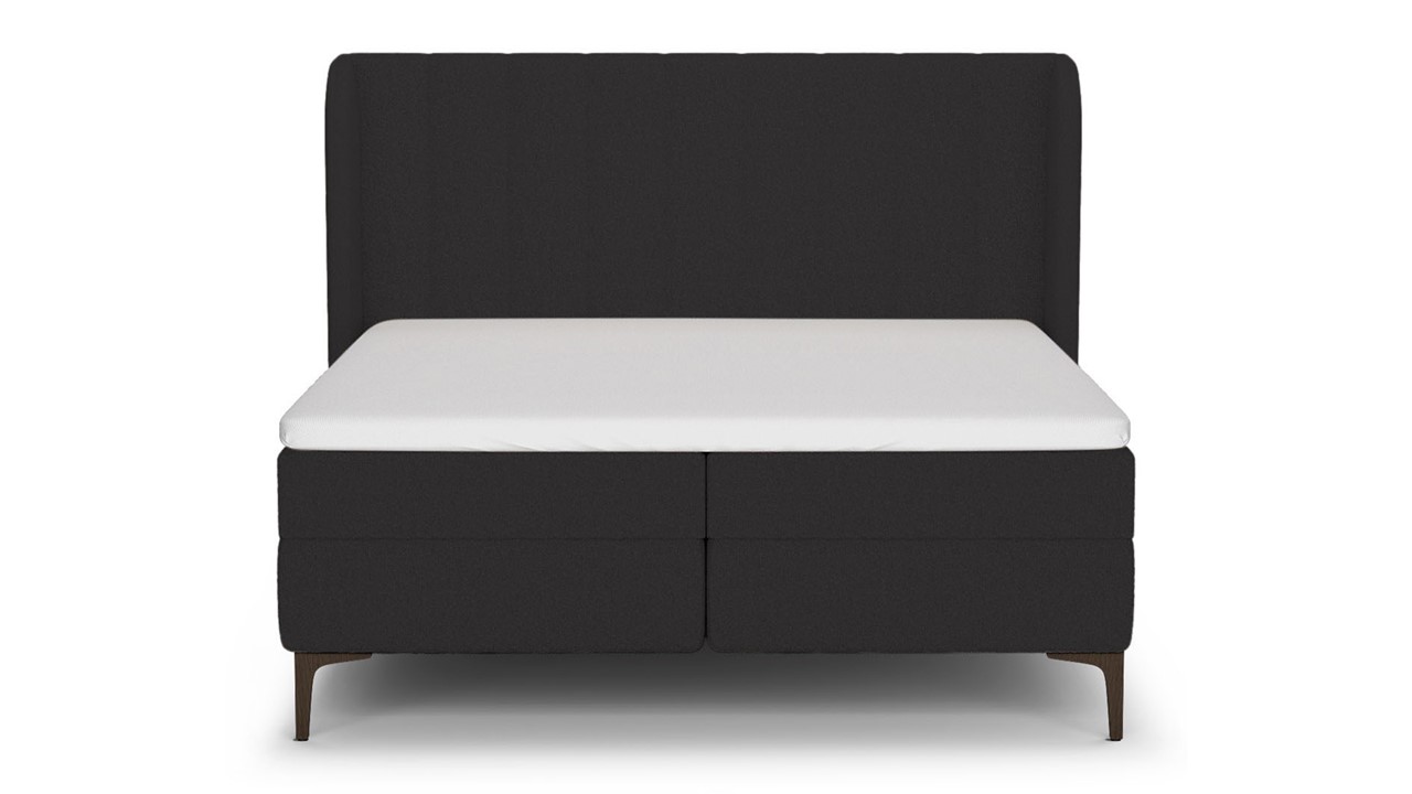 Boxspring Ivory - Pure touch charcoal