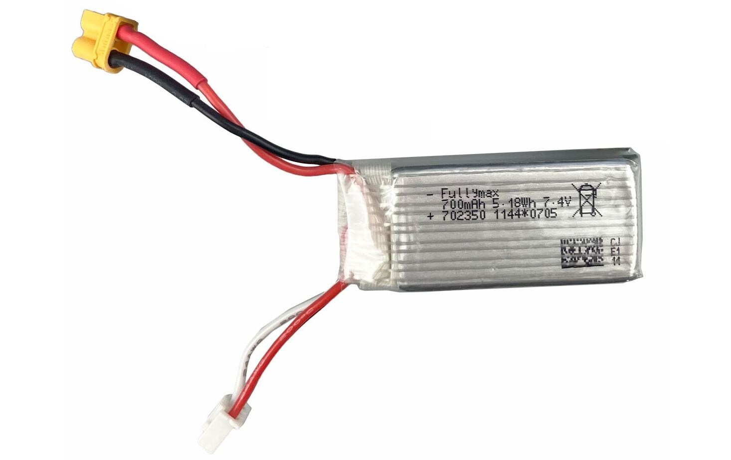 RC-Akku LiPo 700 mAh 7.4 V 25CErsatz Akku zu Amewi AFX180 Pro Heli mit XT30 Stecker