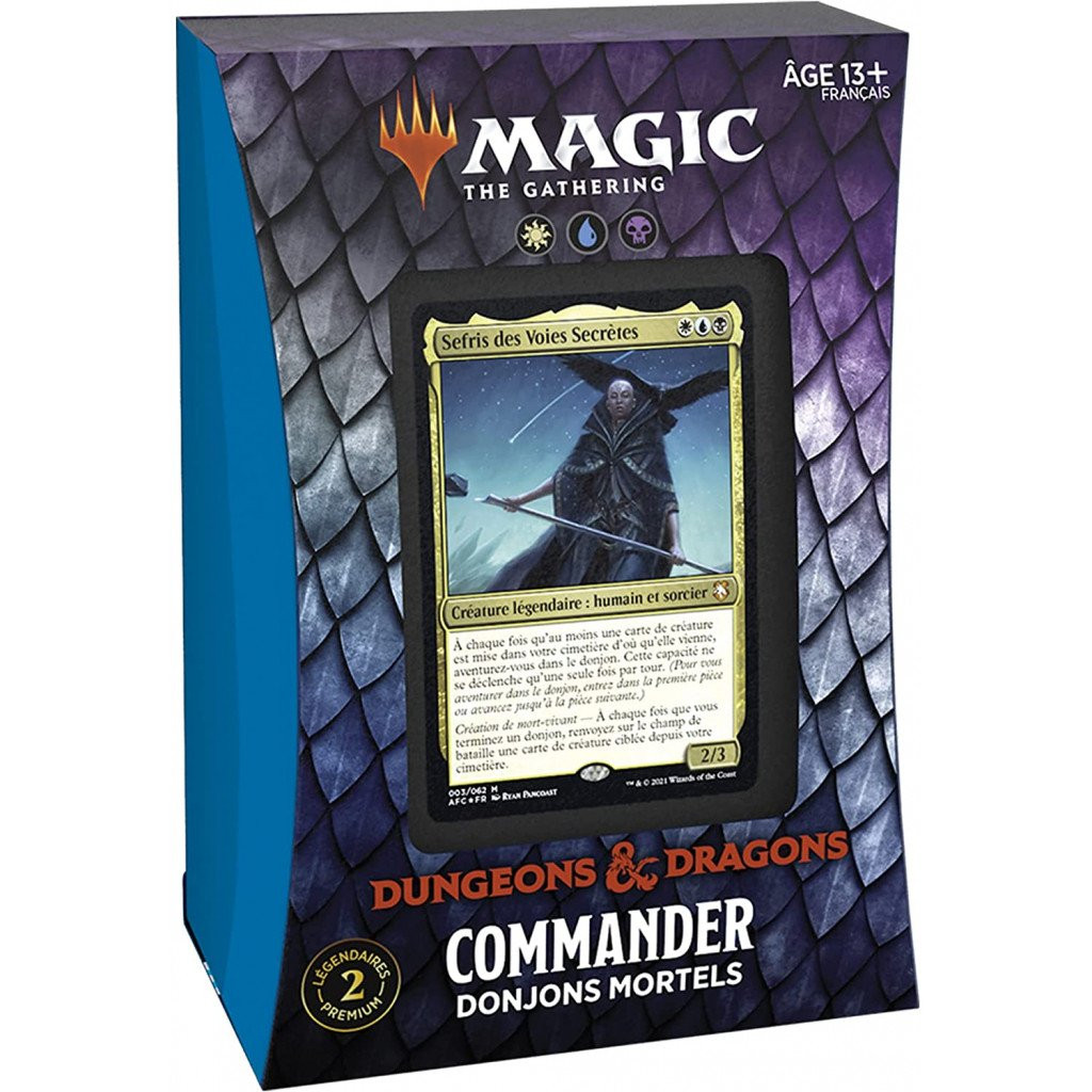 Magic : D&D Forgotten Realms - Deck Commander Donjons Mortels