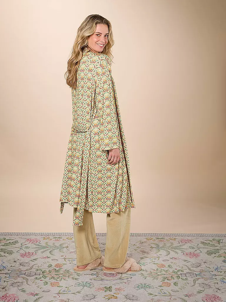 PIP STUDIO Morgenmantel - Kimono NISHA BALLAMOS beige