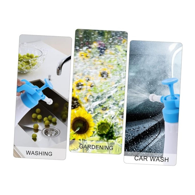 (1.8L) Pump Drucksprüher Garten Sprüh Flasche Hobby Zerstäuber für Blumen / Pflanzen / Auto Reinigung