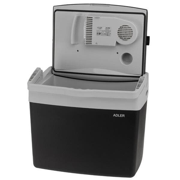 Adler Elektrisk køleboks 25L med 230V / 12V og varmefunktion