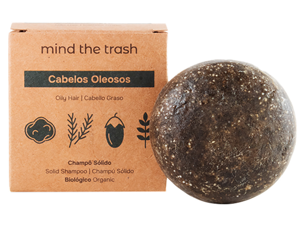 CHAMPÔ MIND THE TRASH SÓLIDO CABELOS OLEOSOS 80G