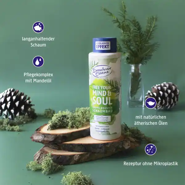 Aroma-Booster Schaumbad Free Your Mind & Soul