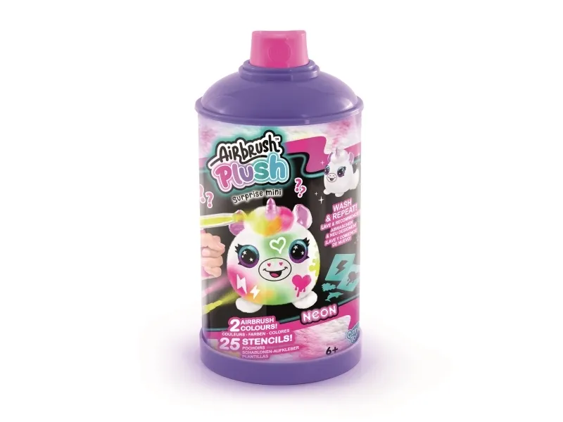 Airbrush Plush Neon Mini Mystery Kit PDQ