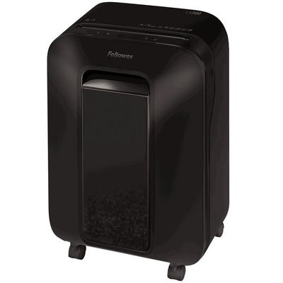 Fellowes Powershred LX200 - destructeur de documents coupe croisée mini-cut - 12 feuilles - Corbeille 22 litres