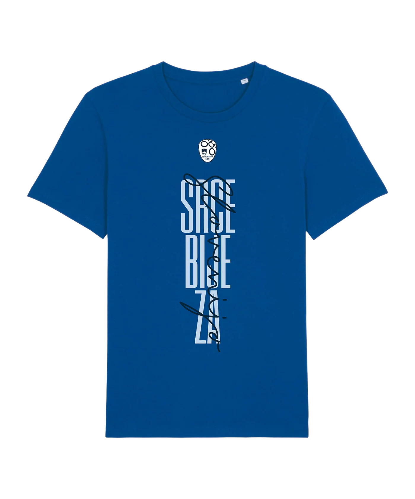 Nike NZSx11TS Slowenien SRCE BIJE T-Shirt EM 2024 Blau F463
