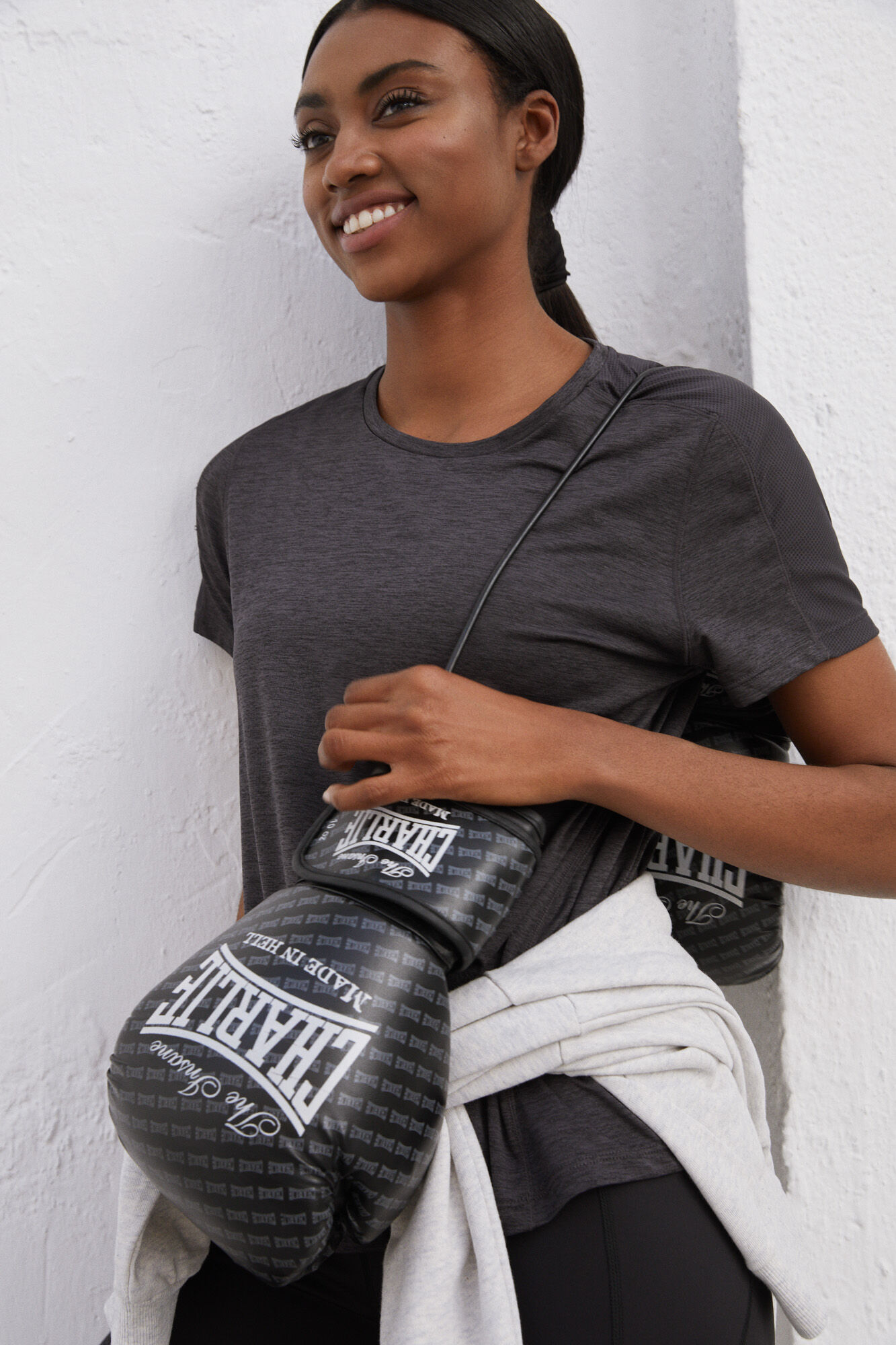 Camiseta negra ultraligera - negro