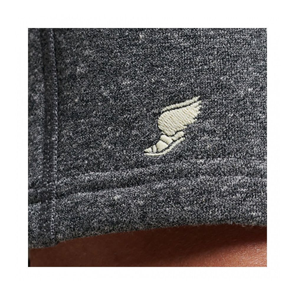 Superdry VINTAGE GYM ATHLETIC - Short Homme dark charcoal jaspe